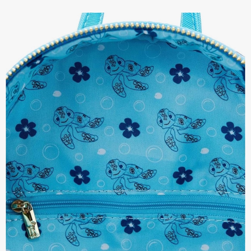 Loungefly Disney Pixar Finding Nemo Squirt and Crush Mini Backpack - Picture 6 of 7